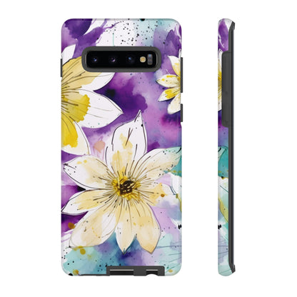 Abstract Floral Watercolor Splash - Samsung Galaxy Series Case