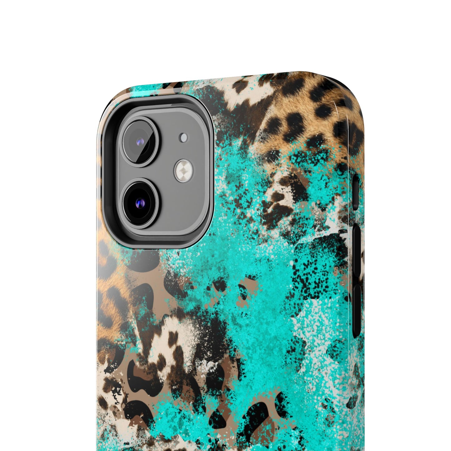 Aqua Splash Leopard - iPhone Series Case