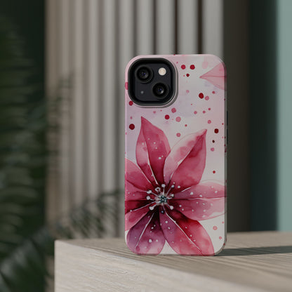 Sapphire Bloom – MagSafe iPhone Case