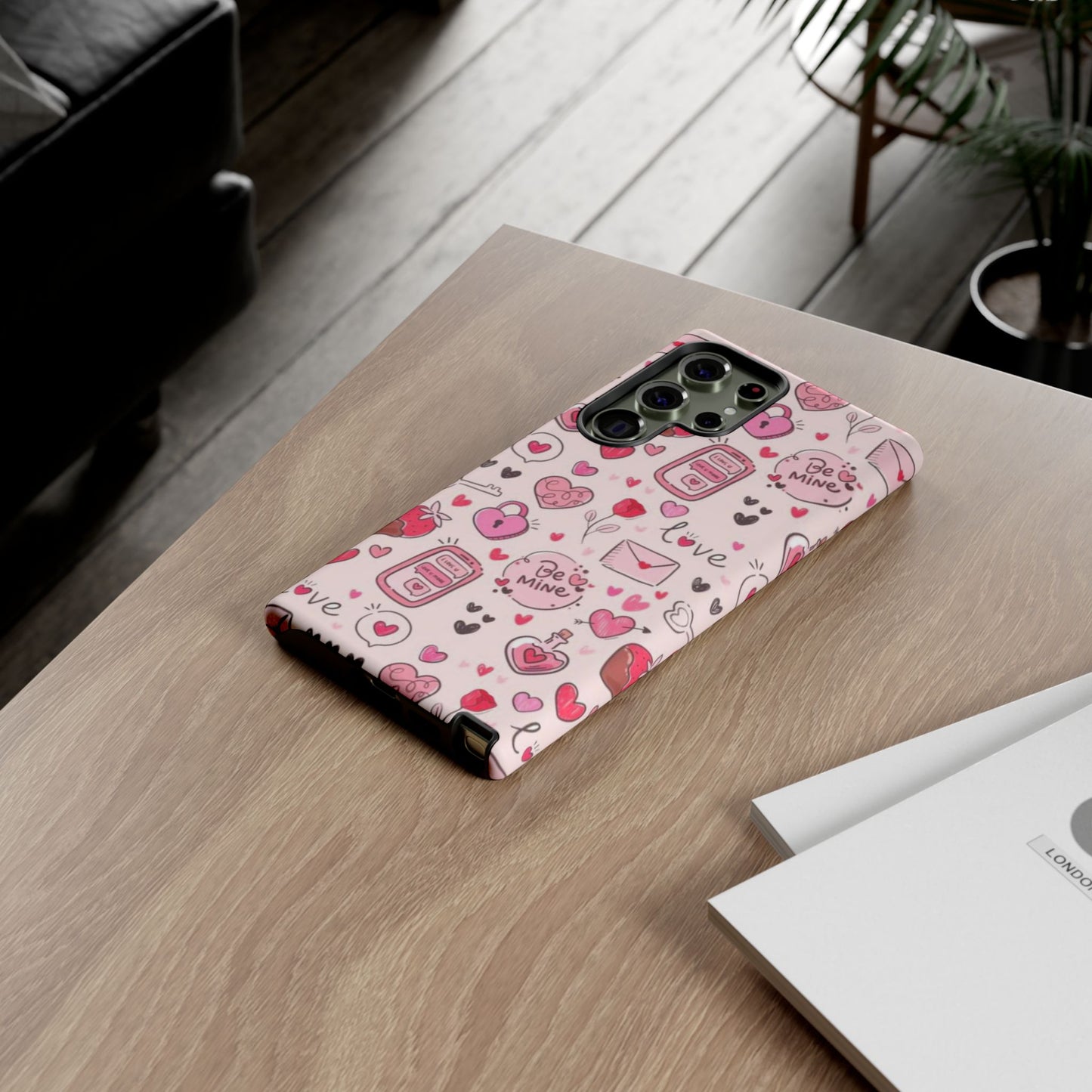 Samsung Galaxy Case: Playful Valentine's Day Icons Case