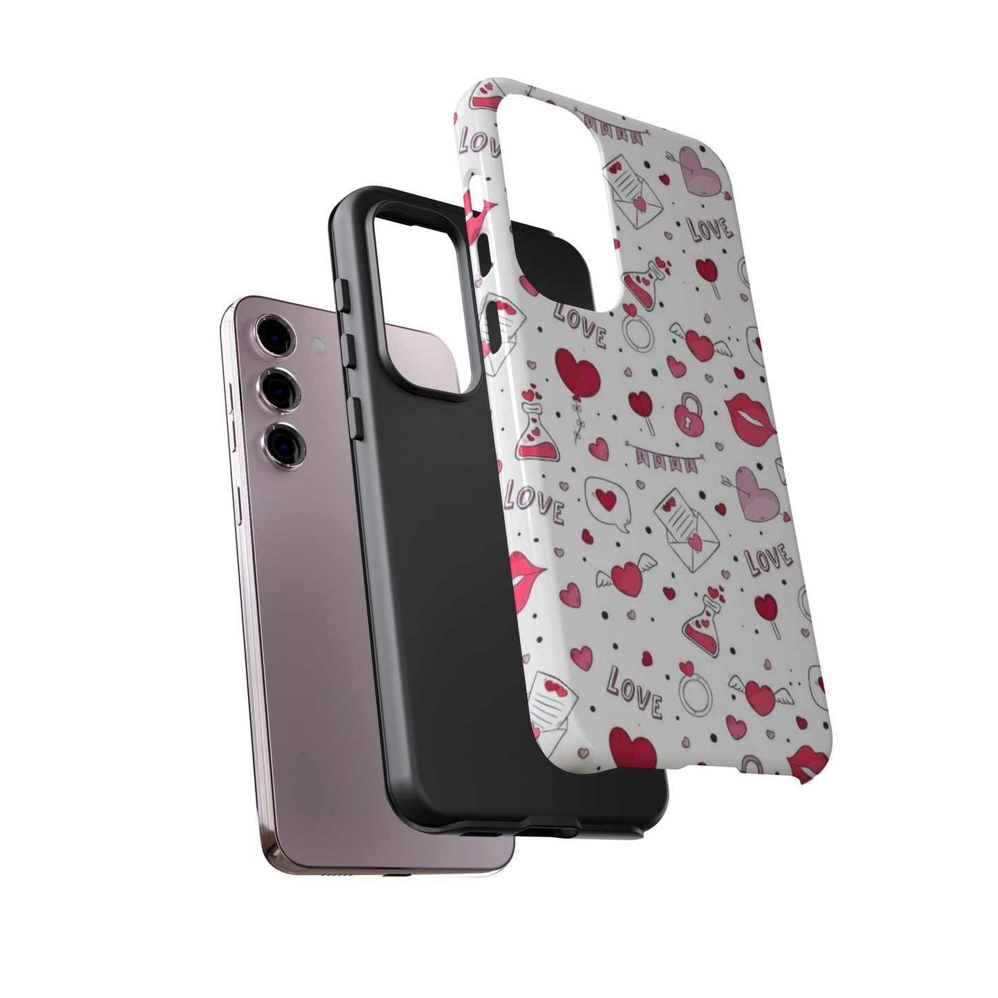 Samsung Galaxy Case: Romantic Love-Inspired Icons Case