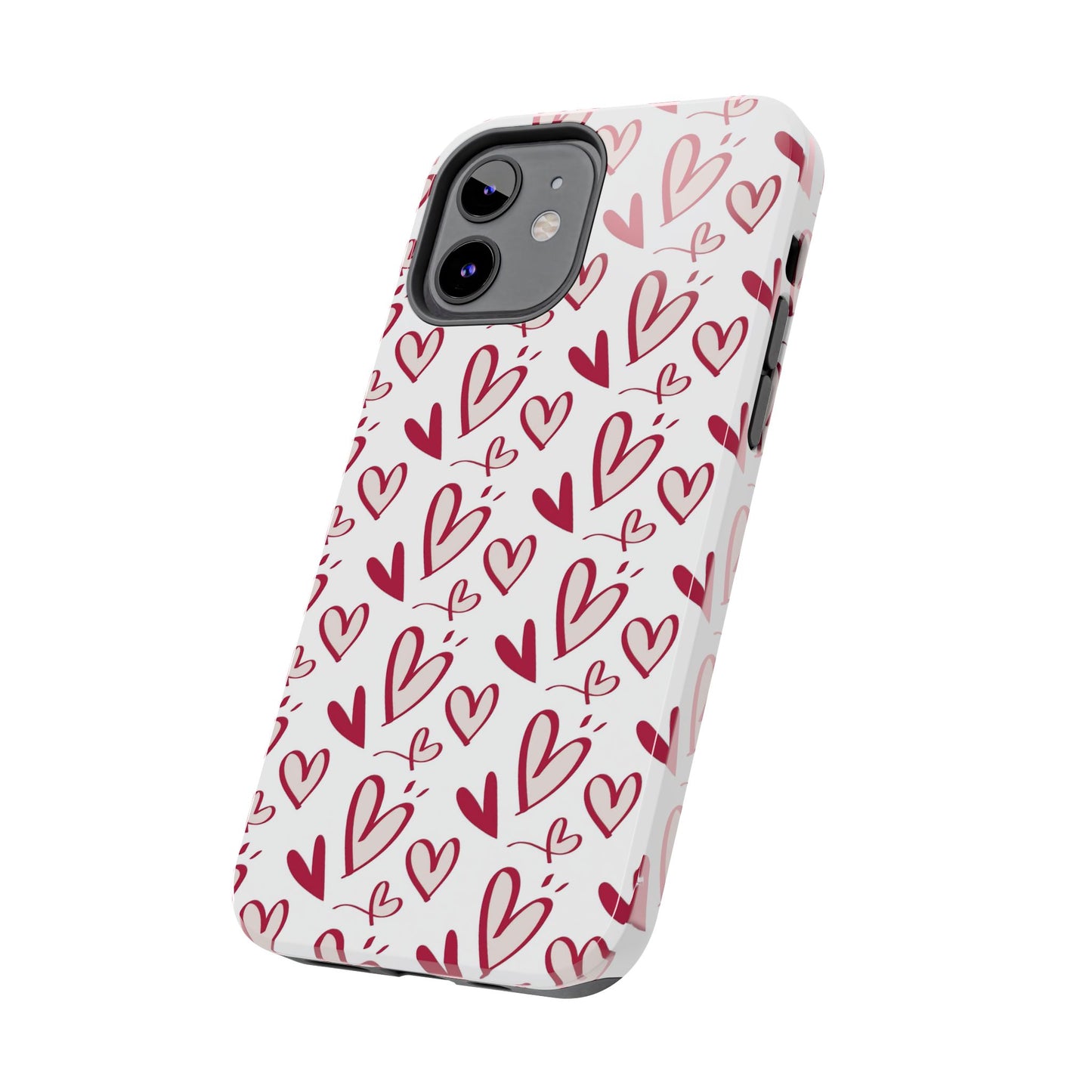 Love Scribbles iPhone Case