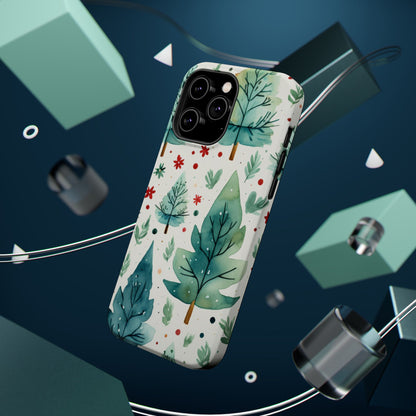 Watercolor Winter Forest - MagSafe iPhone Series Case