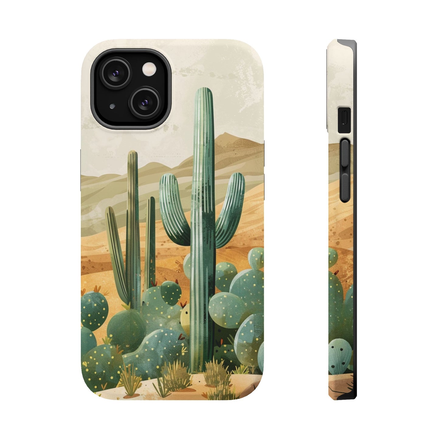 Desert Oasis Cactus iPhone Case