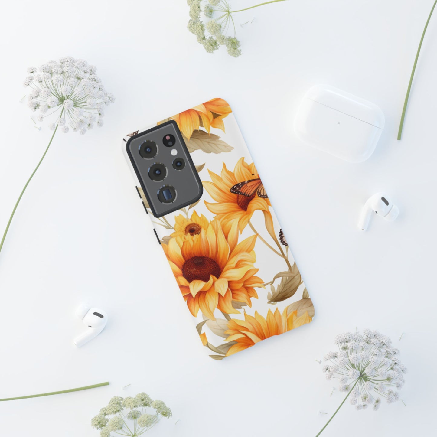 Sunflower & Monarch Garden - Samsung Galaxy Series Case