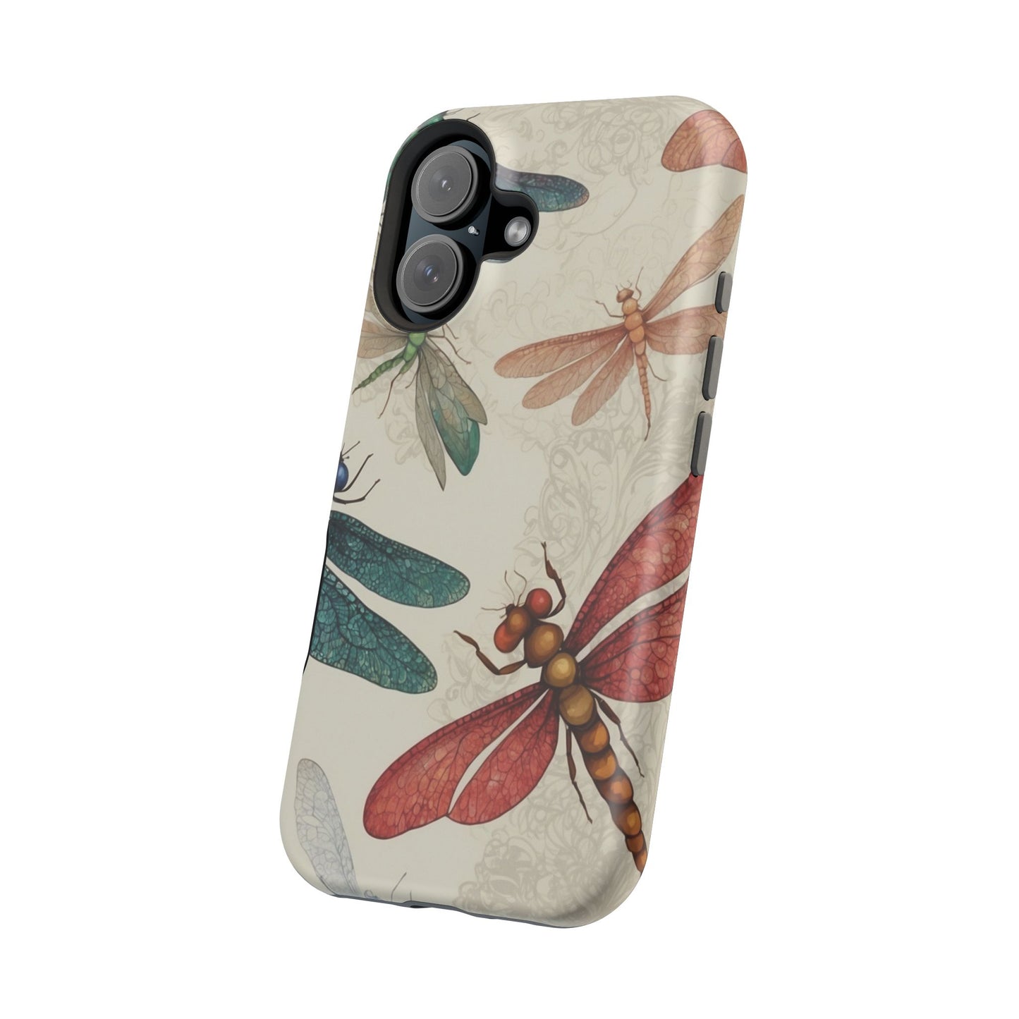 Vintage Dragonfly Garden – MagSafe iPhone Series Case