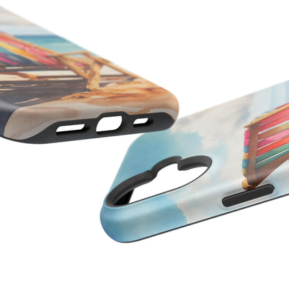 Vibrant Beach Escape MagSafe iPhone Case – Summer Vibes Design