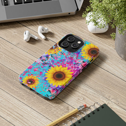 Bright Sunflower Pop Art - iPhone Series Case