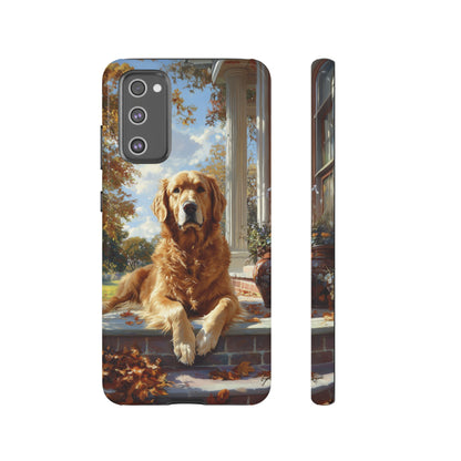 Golden Retriever Autumn Serenity - Samsung Galaxy Series Case