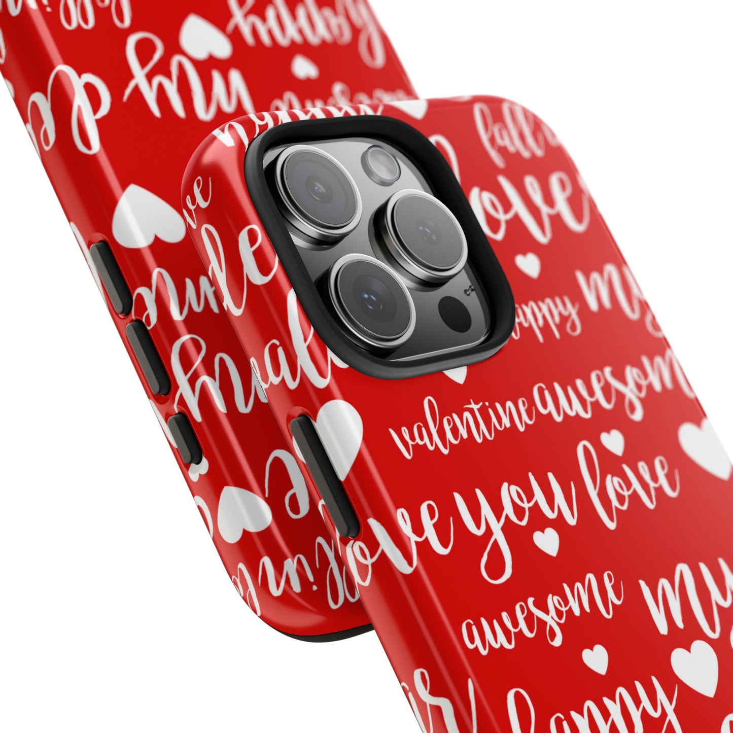 Valentine Words Pattern – iPhone Case