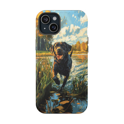 Golden Autumn Labrador - MagSafe iPhone Series Case