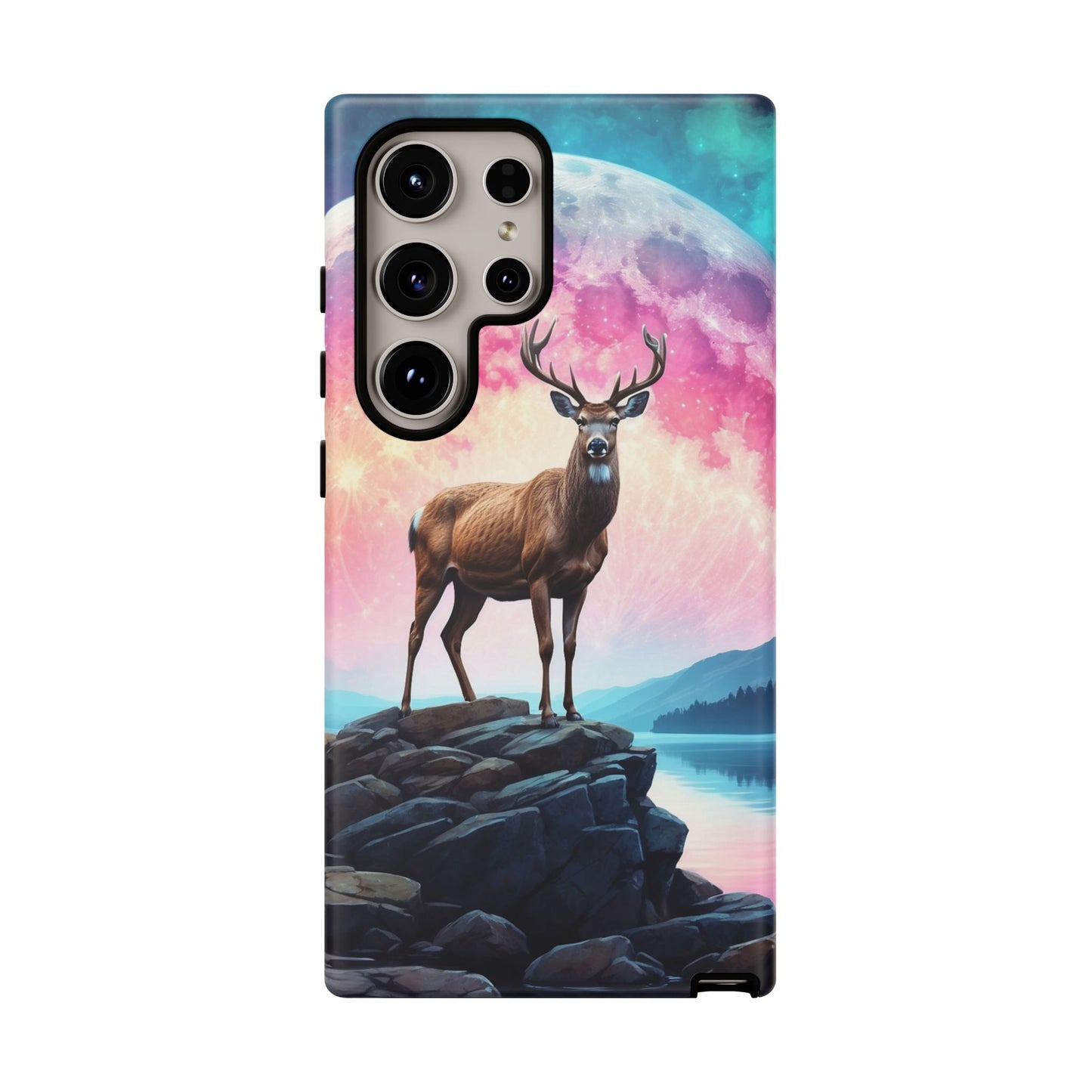 Stag in Moonlit Glow Samsung Galaxy Case