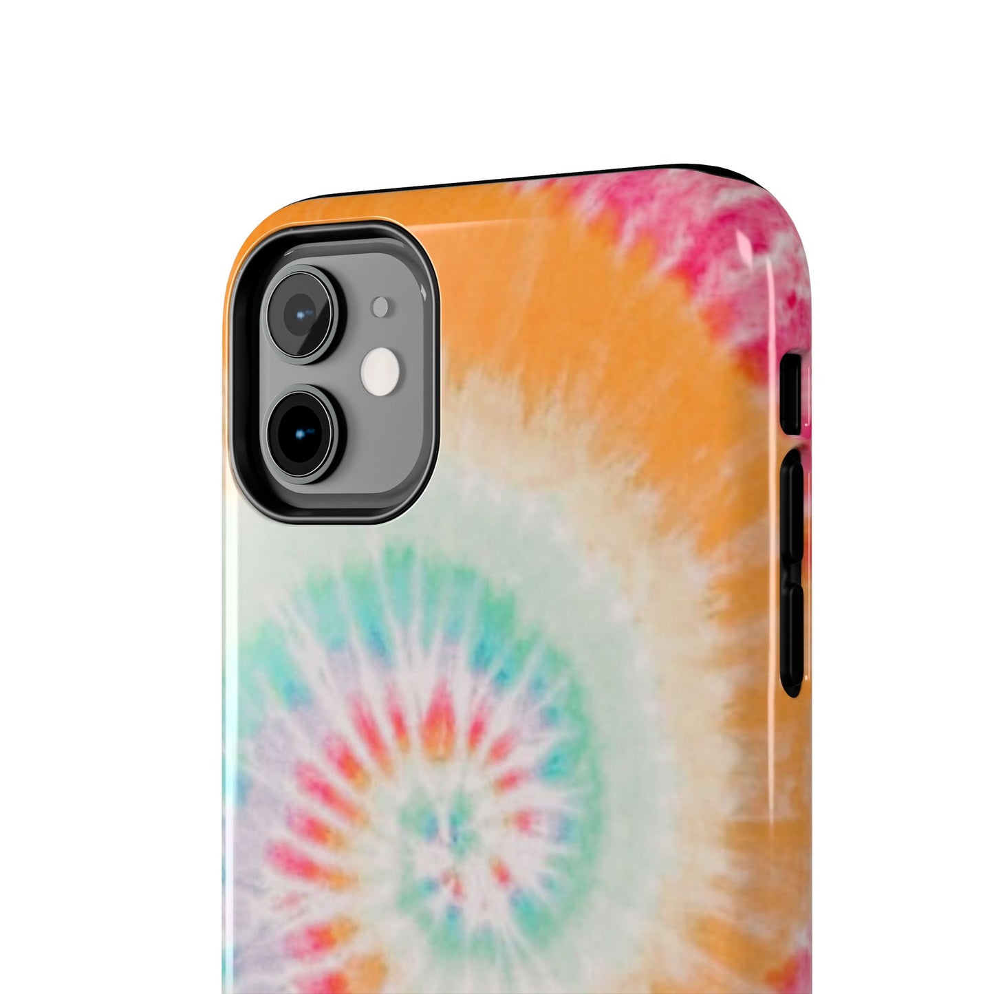 Pastel Swirl Tie-Dye iPhone Case – Soft & Minimalistic Style