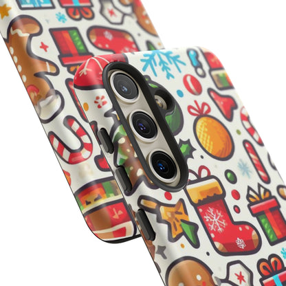 Festive Christmas Icons Pattern – Samsung Galaxy Series Case