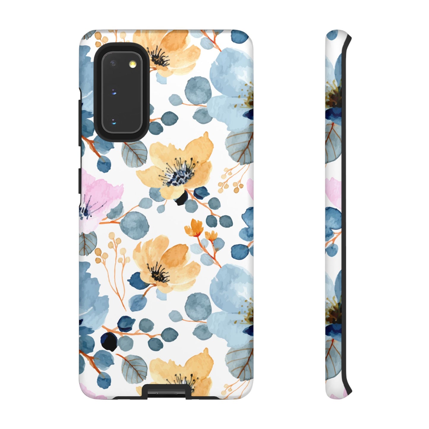 Spring Radiance – Samsung Galaxy Case with Bold Watercolor Florals