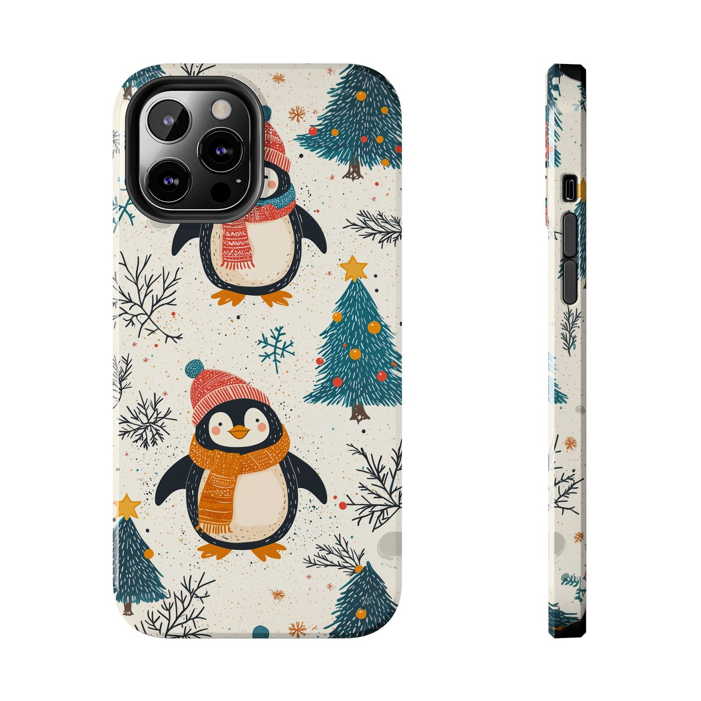 Penguin Wonderland – Snowy Christmas Cheer iPhone Case