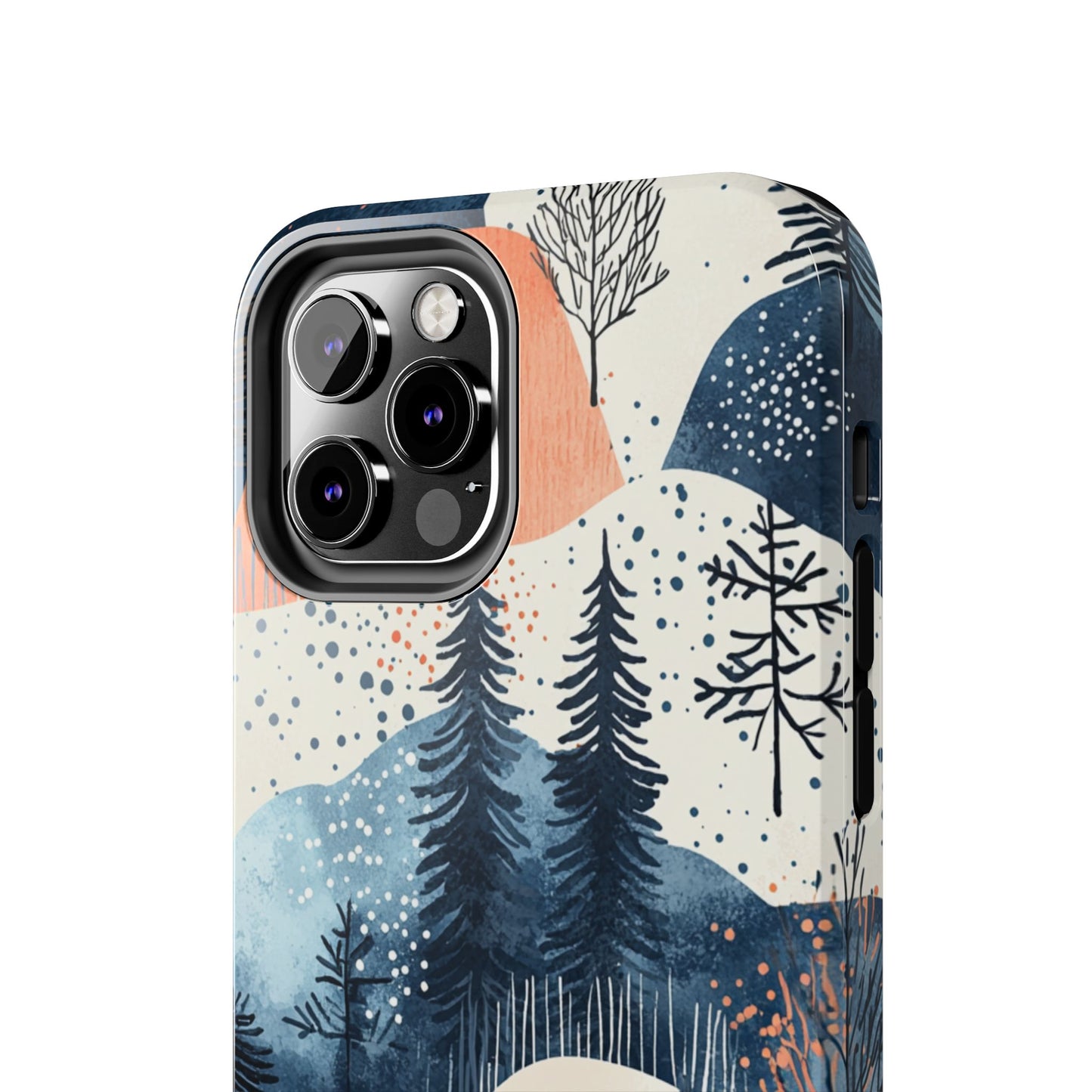 Winter Forest Samsung Galaxy Case | Watercolor Pine Trees