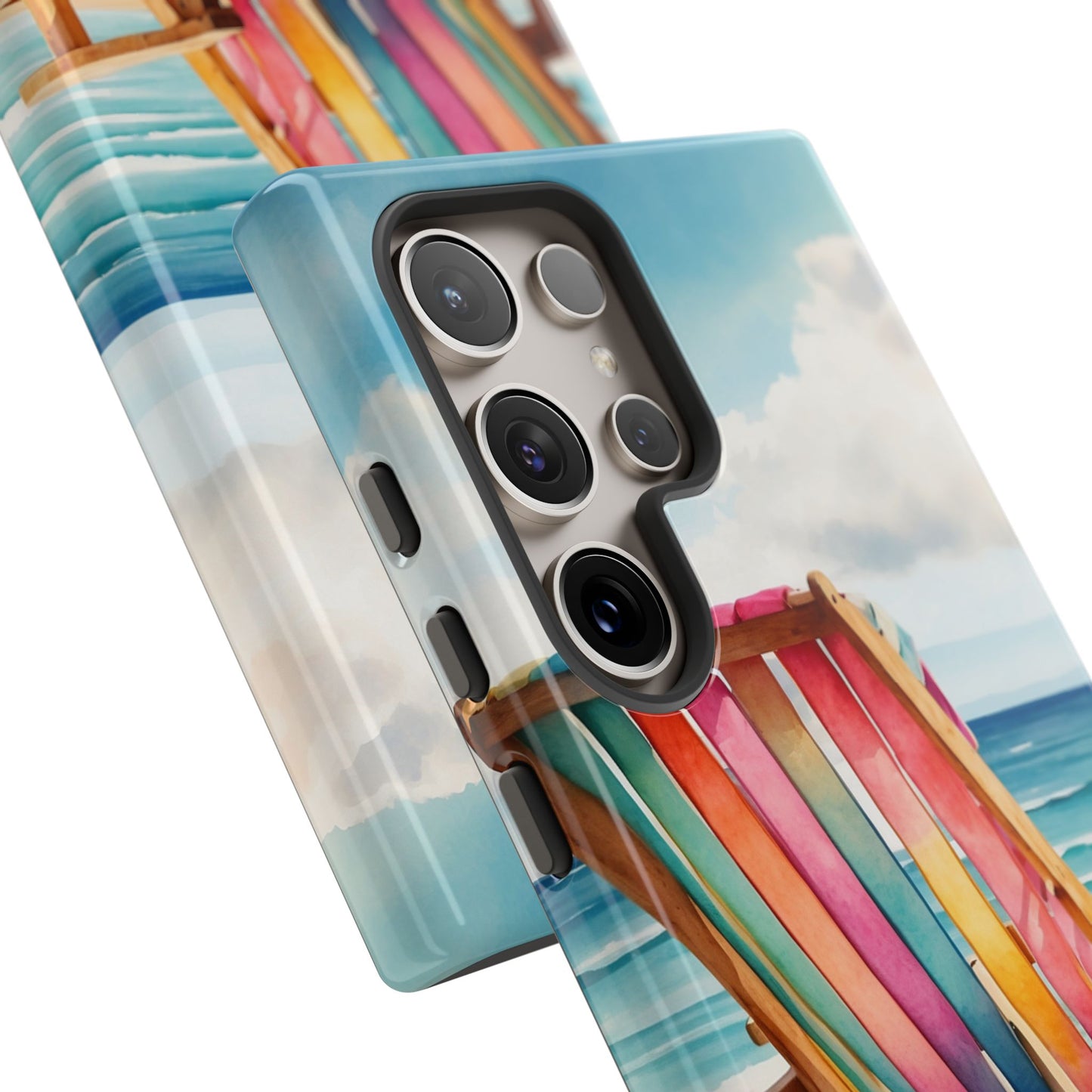 Vibrant Beach Escape Samsung Galaxy Case – Colorful Summer Design