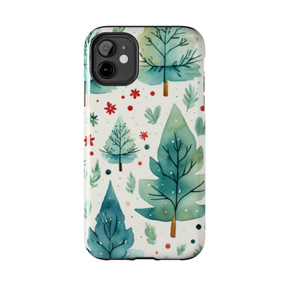 Watercolor Winter Forest - iPhone Series Case