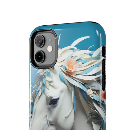 Floral Horse iPhone Case