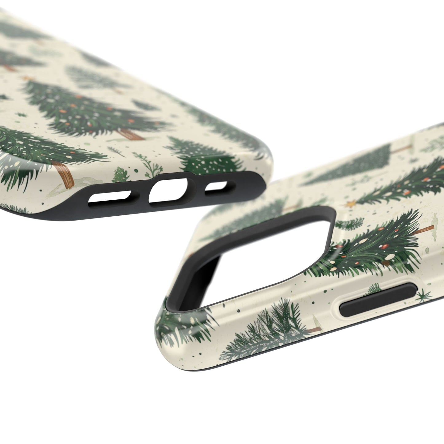 Festive Christmas Tree Forest Pattern – MagSafe iPhone Series Case