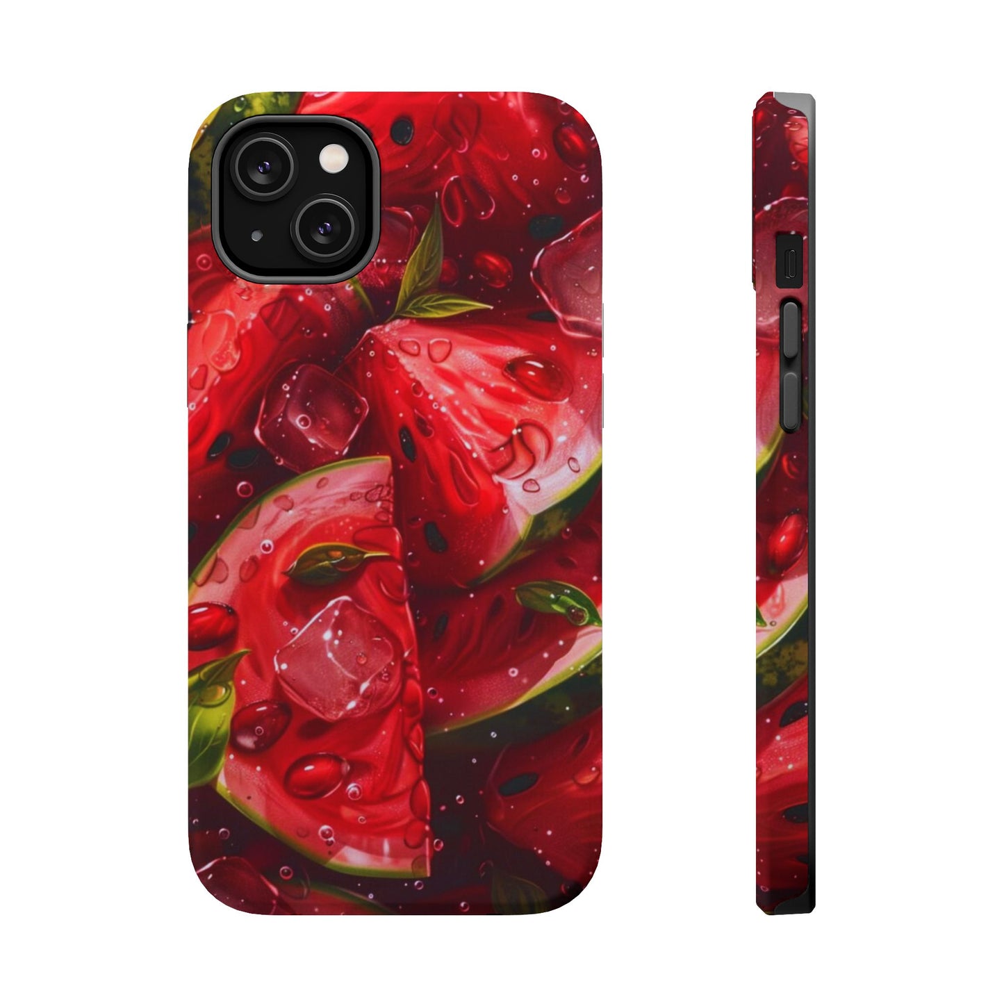 Juicy Watermelon MagSafe iPhone Case – Refreshing Summer Vibes, Dual-Layer Protection