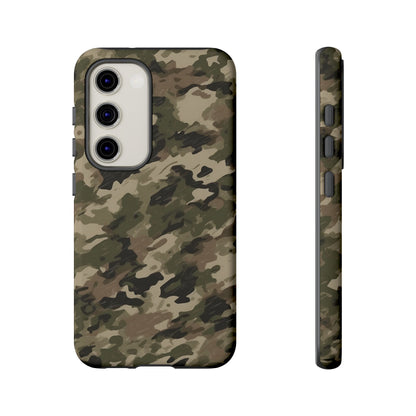 Classic Light Brown Camouflage – Premium Samsung Galaxy Case, Rugged and Stylish