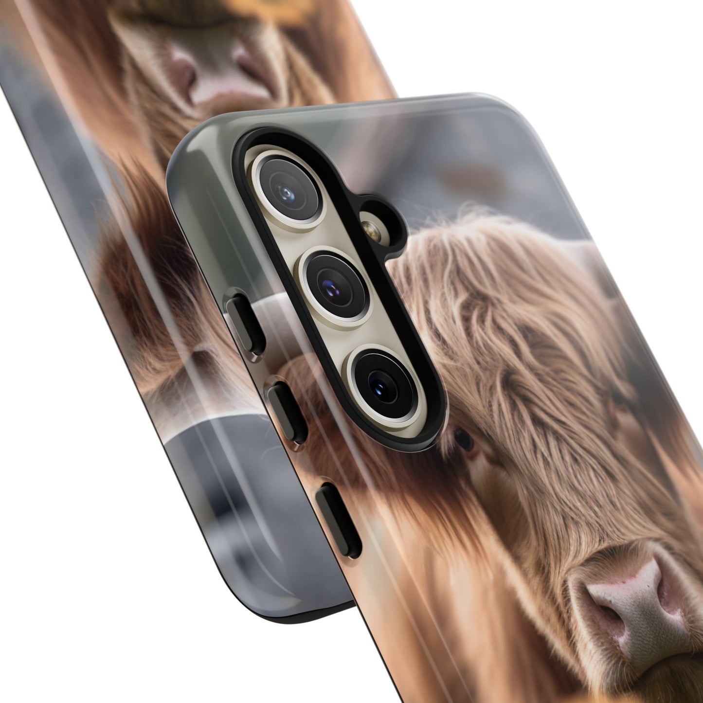 Highland Cow Phone Case | Custom Farmhouse | 10-foot Drop Protection