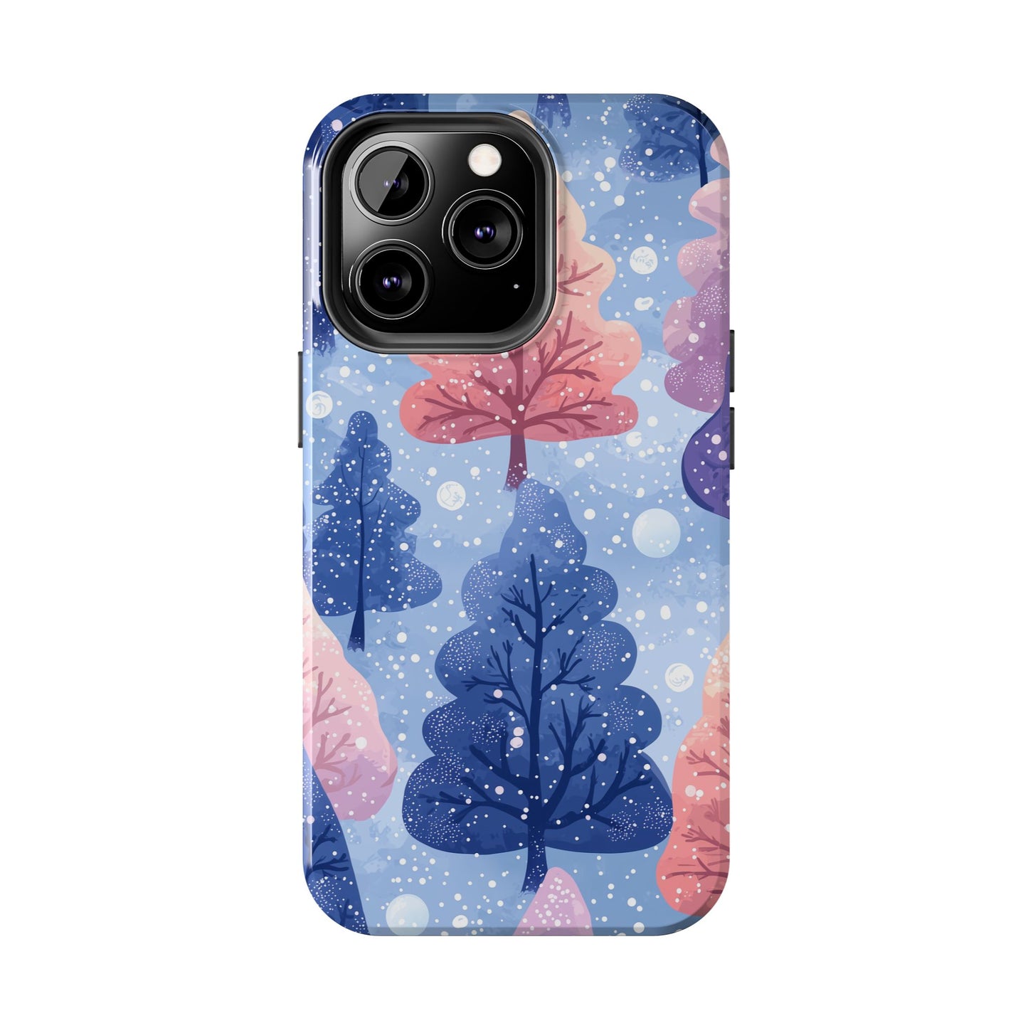 Pink & Purple Winter Wonderland - iPhone Series Case