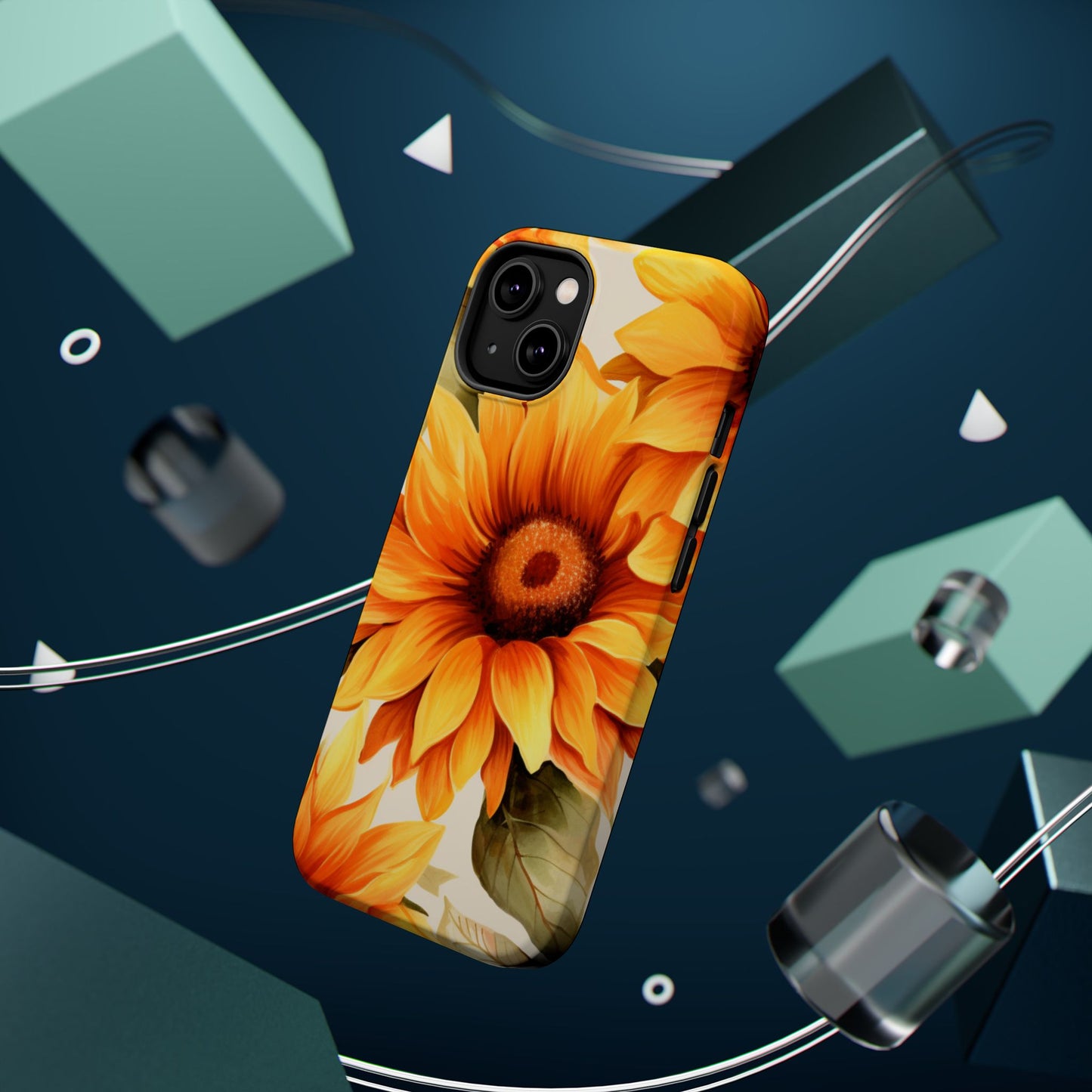 Classic Sunflower Bloom - MagSafe iPhone Series Case