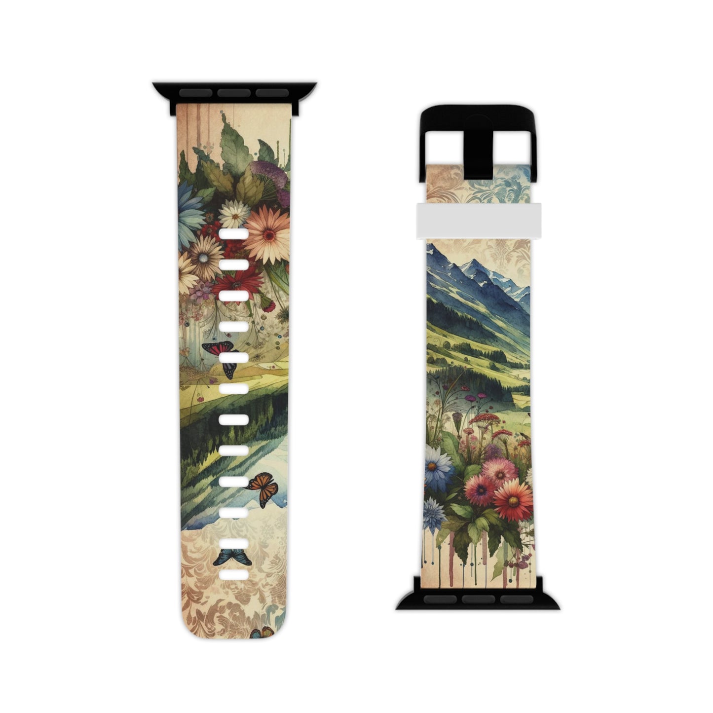 Nature's Escape Mountain Apple Watch Band