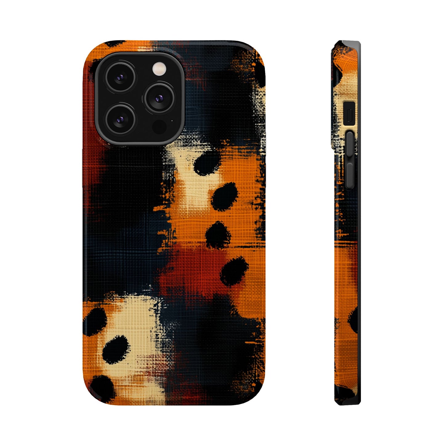 MagSafe iPhone Case: Cheetah Plaid – Wild & Bold Print