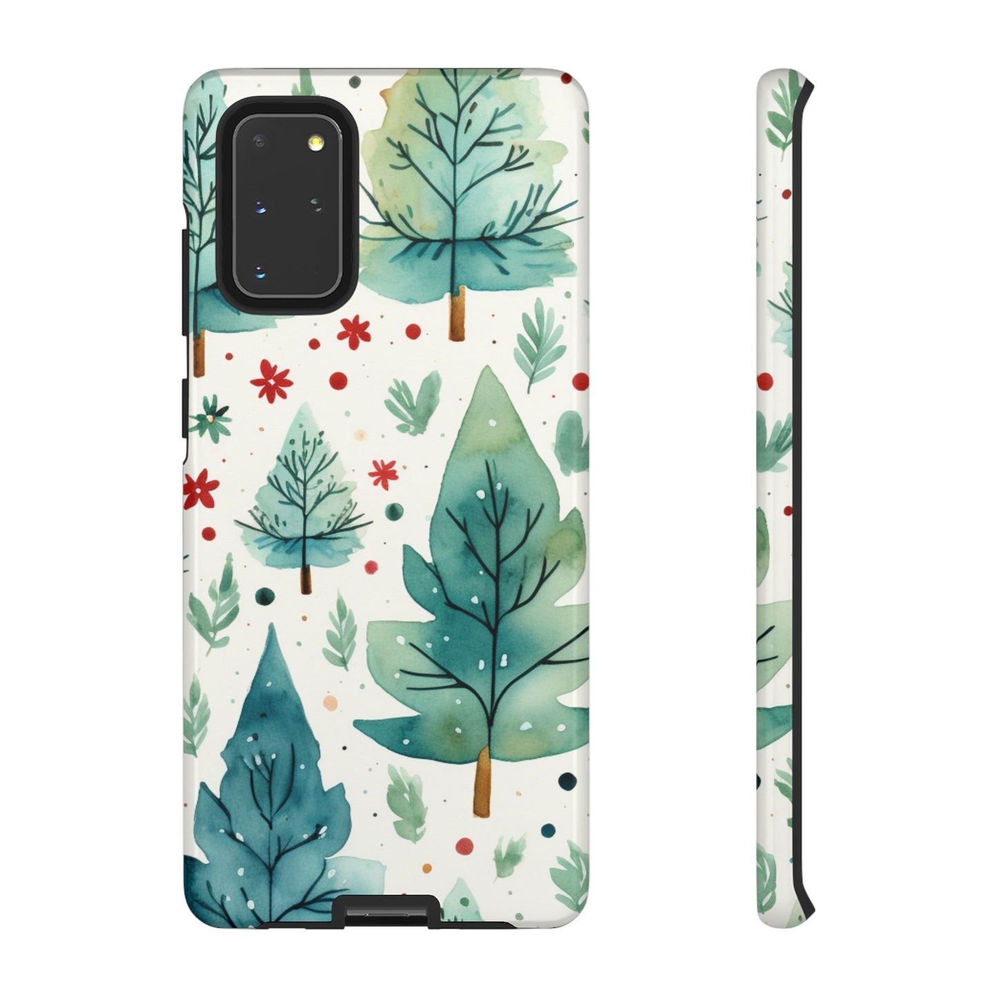 Watercolor Winter Forest -  Samsung Galaxy Series Case