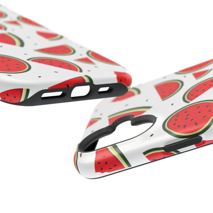 Sweet Watermelon MagSafe iPhone Case – Fresh & Fun Fruit Pattern with Summer Vibes