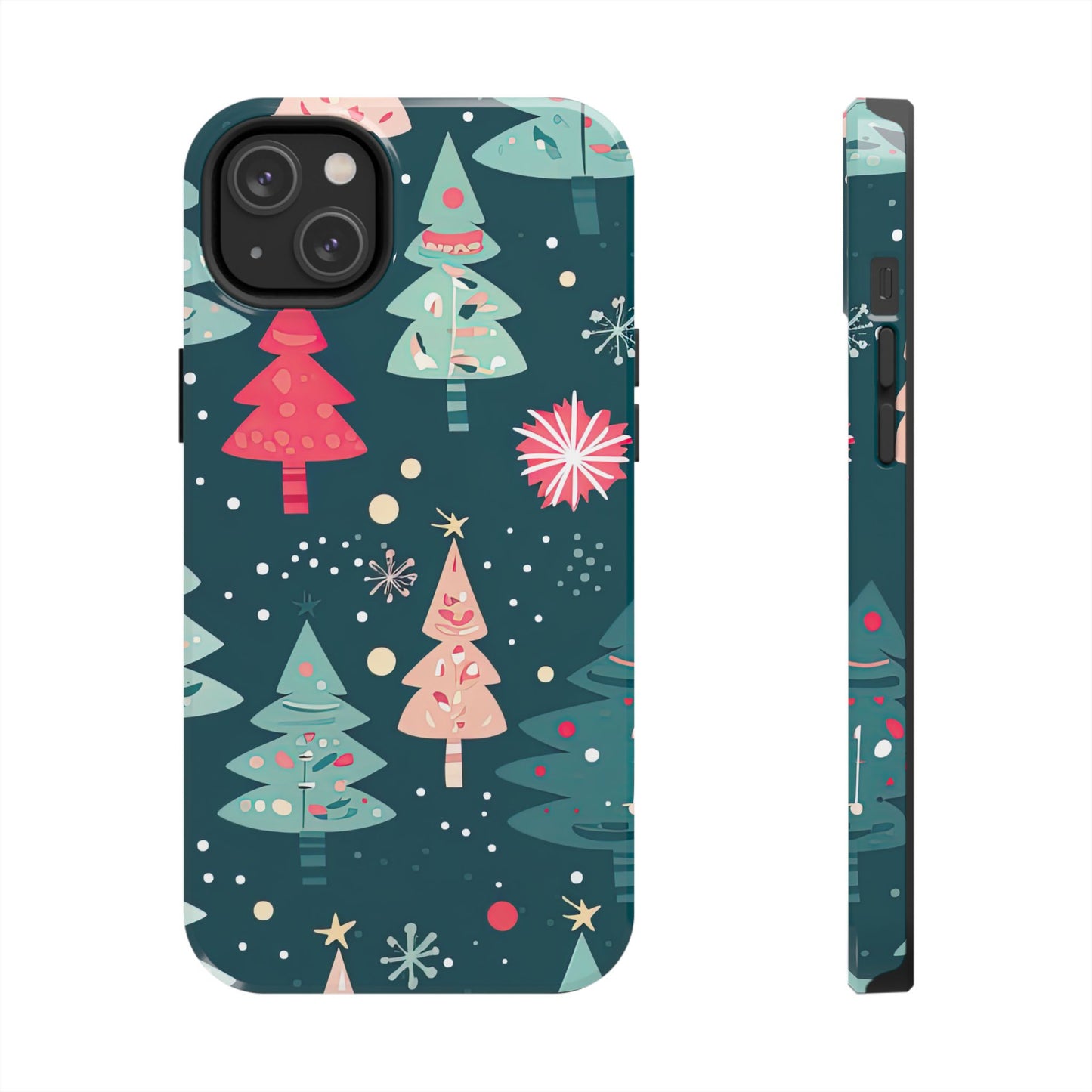 Whimsical Christmas Trees - iPhone Series Case