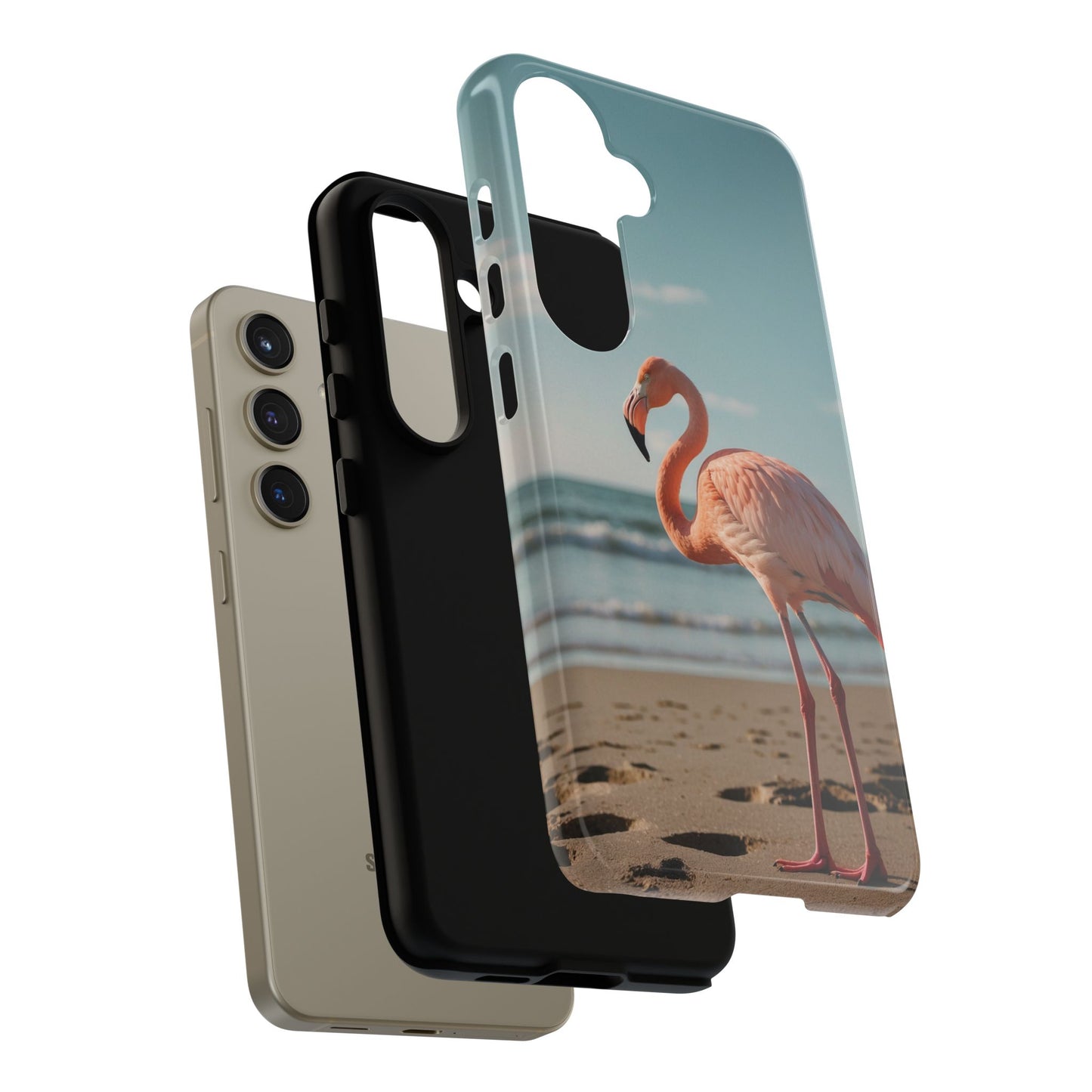 Flamingo Dreams – Bold Tropical Samsung Galaxy Phone Case