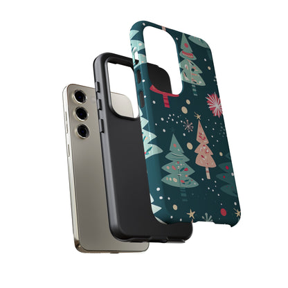 Whimsical Christmas Trees - Samsung Galaxy Series Case