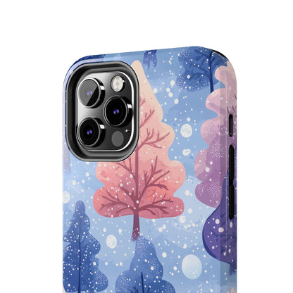 Pink & Purple Winter Wonderland - iPhone Series Case