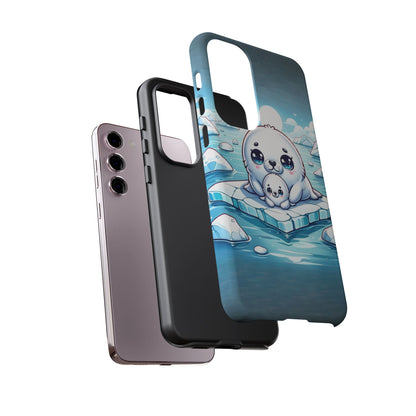 Arctic Embrace Seal iPhone Case