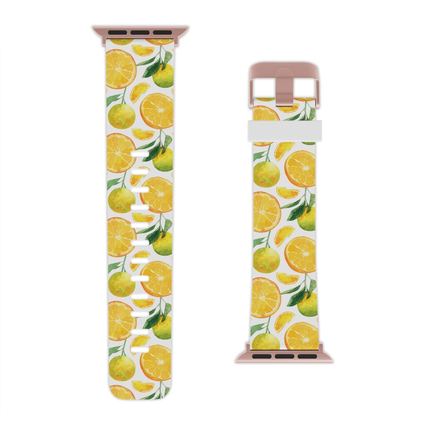 Sunny Citrus Grove Tough Apple Watch Band