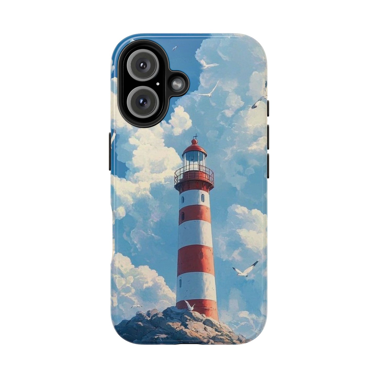 Samsung Galaxy Case - Majestic Lighthouse Scene Design