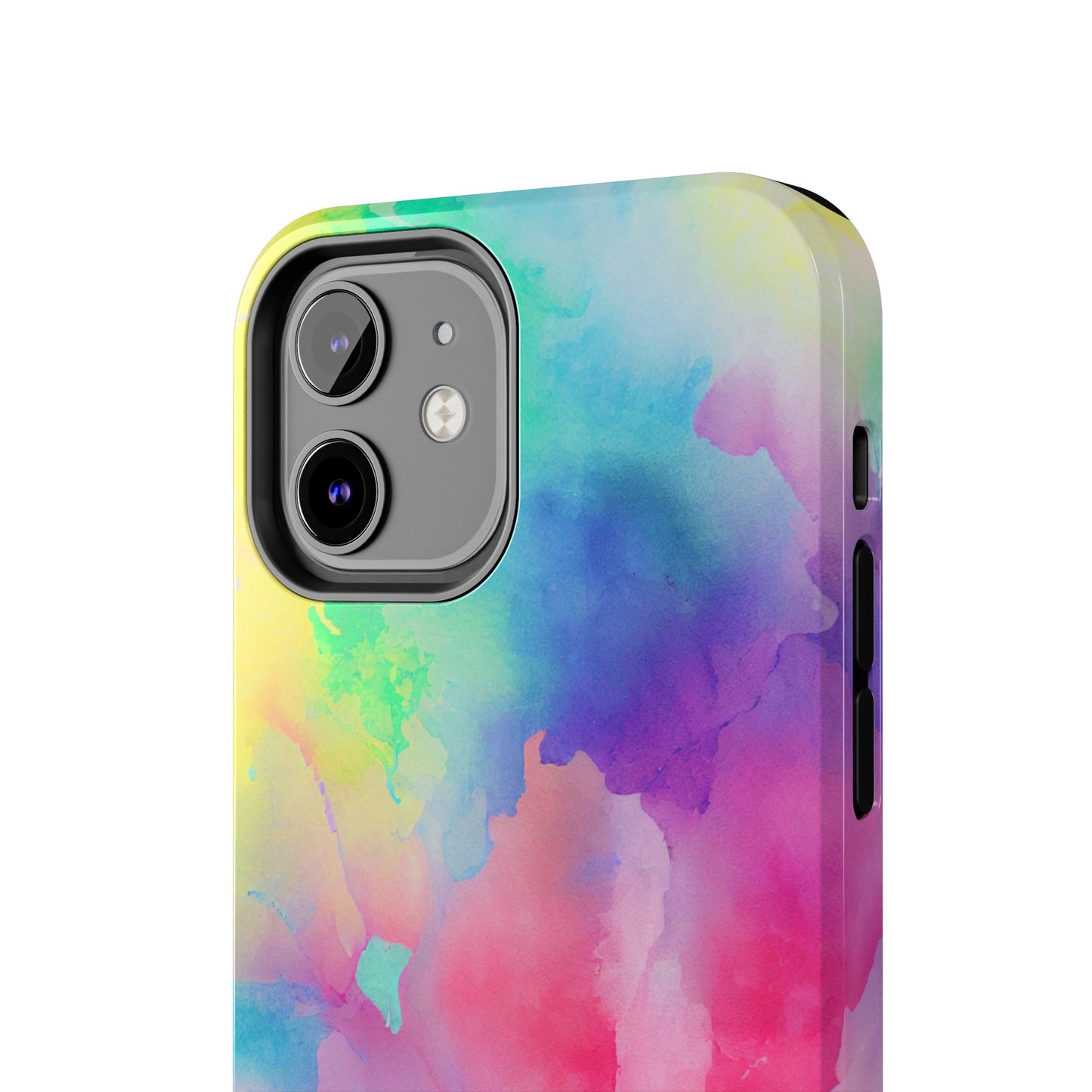 Pastel Watercolor Dream iPhone Case – Slim Profile, Glossy Finish