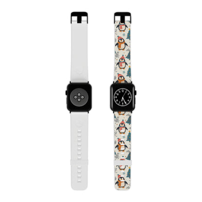  Snowy Christmas Cheer Apple Watch Band