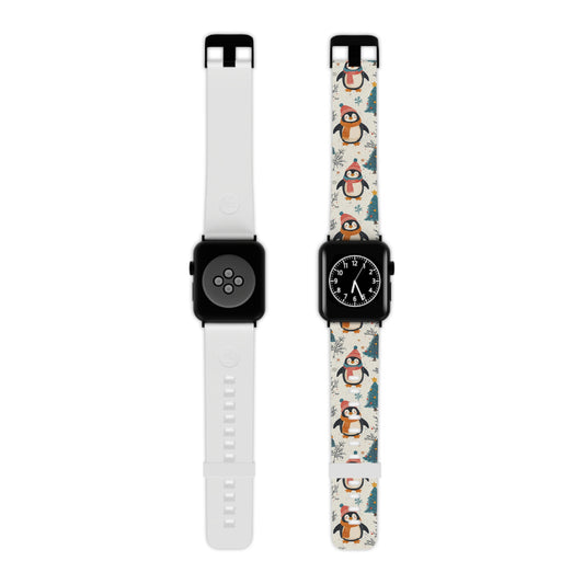  Snowy Christmas Cheer Apple Watch Band