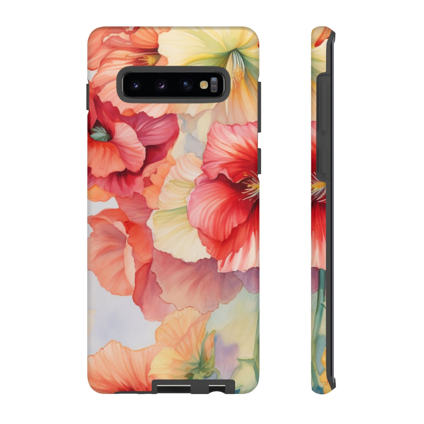 Gumamela Blush Pink Watercolor Floral – Samsung Galaxy Case