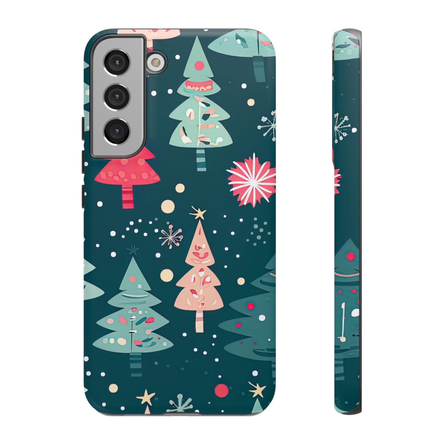 Whimsical Christmas Trees - Samsung Galaxy Series Case