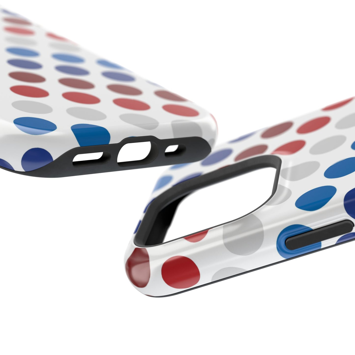 Patriotic Polka Dots - MagSafe iPhone Case