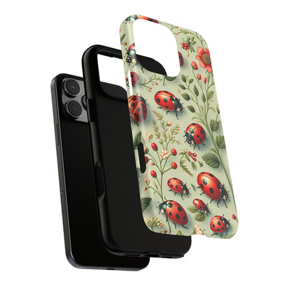 Ladybug Phone Case - Tough Dual Layer Protection - Perfect Gift For The Ladybug Lover In Your Life