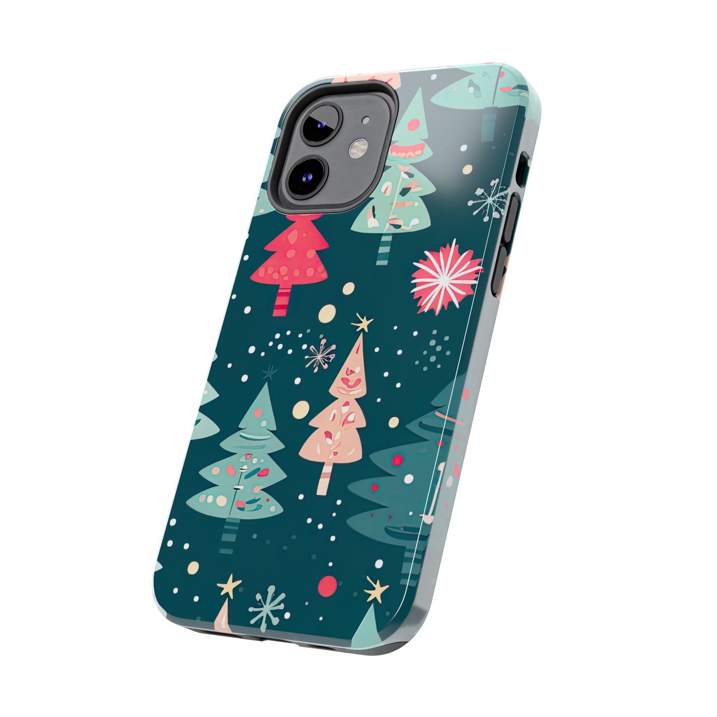 Whimsical Christmas Trees - iPhone Series Case