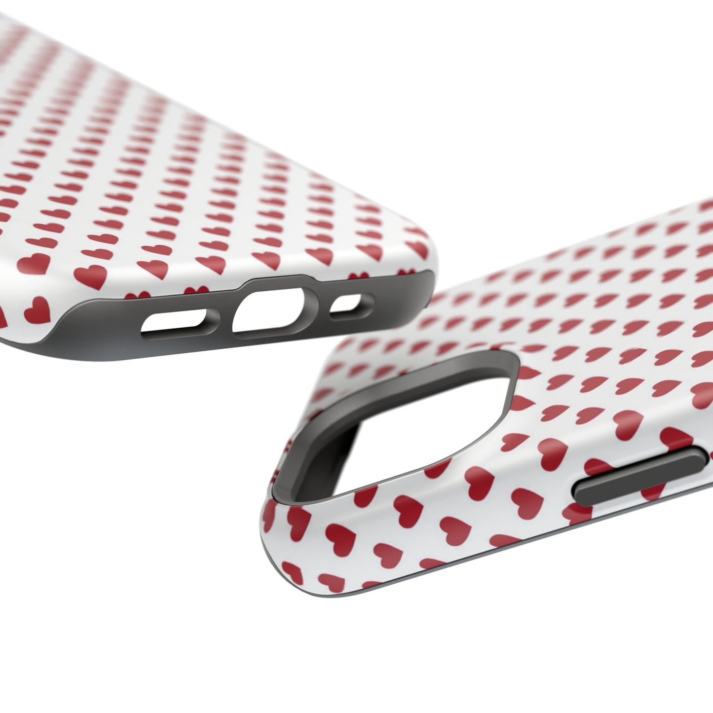 Red Hot Hearts MagSafe iPhone Case